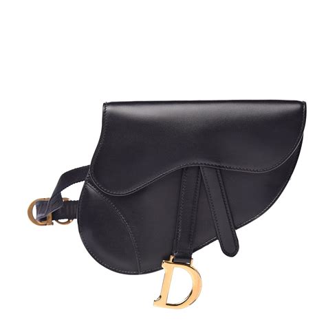 dior black trotter bag|christian Dior saddle belt bag.